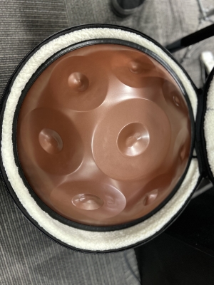 MEINL HANDPAN NATURAL D, BRONZITE